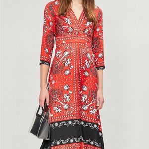 Sandro satin dress